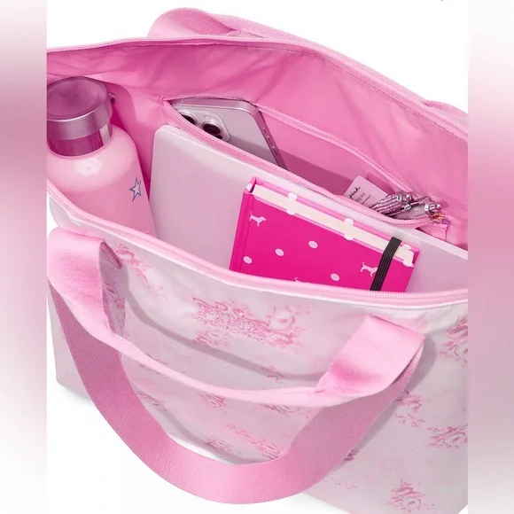 PINK x LoveShackFancy Tote Bag - Picture 3 of 16